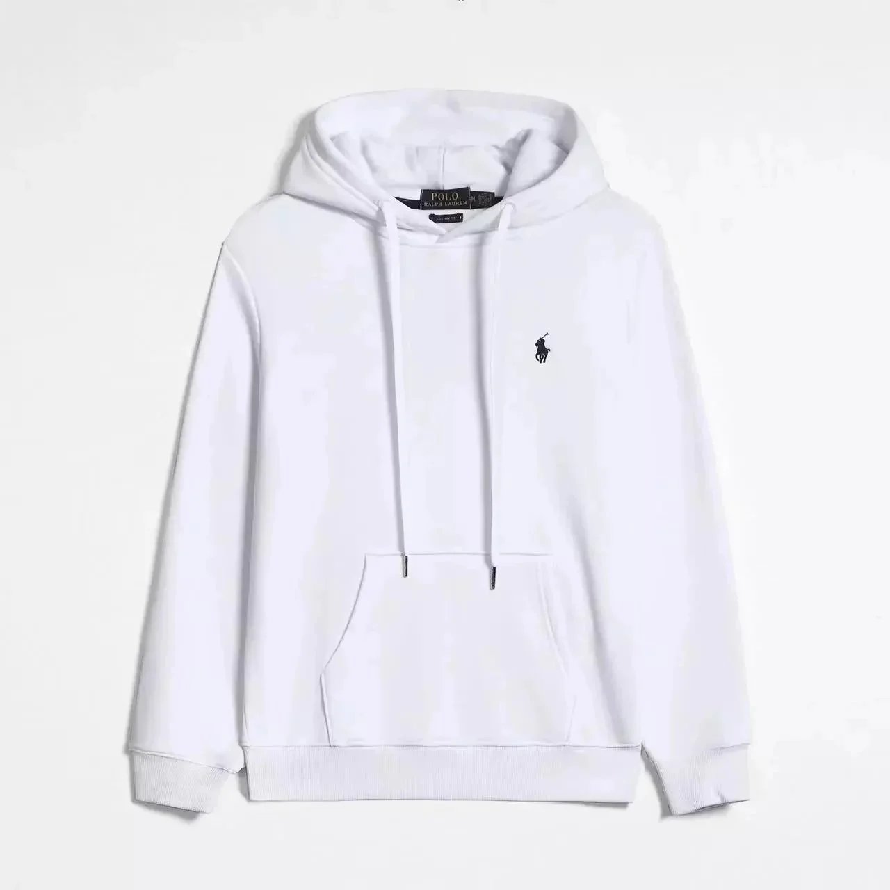 White pullover hoodie