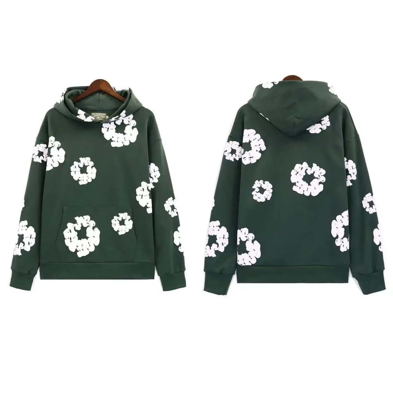 Dark green hoodie