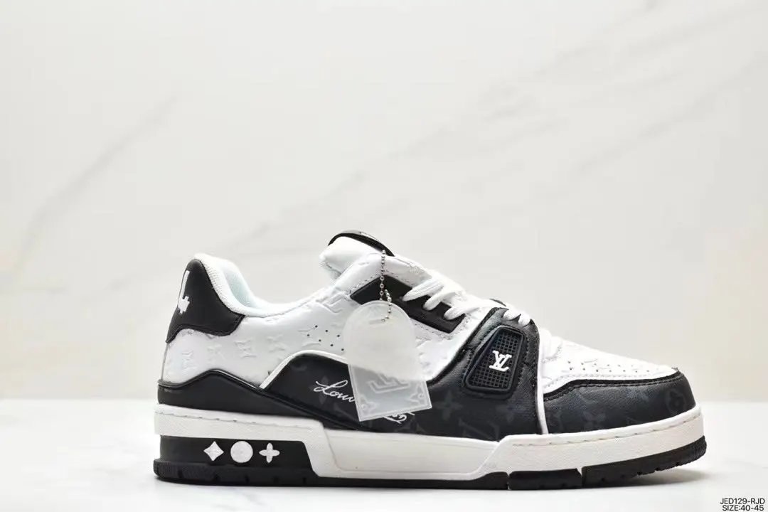 12 single white and black